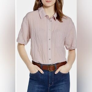 Treasure & Bond striped button down XL